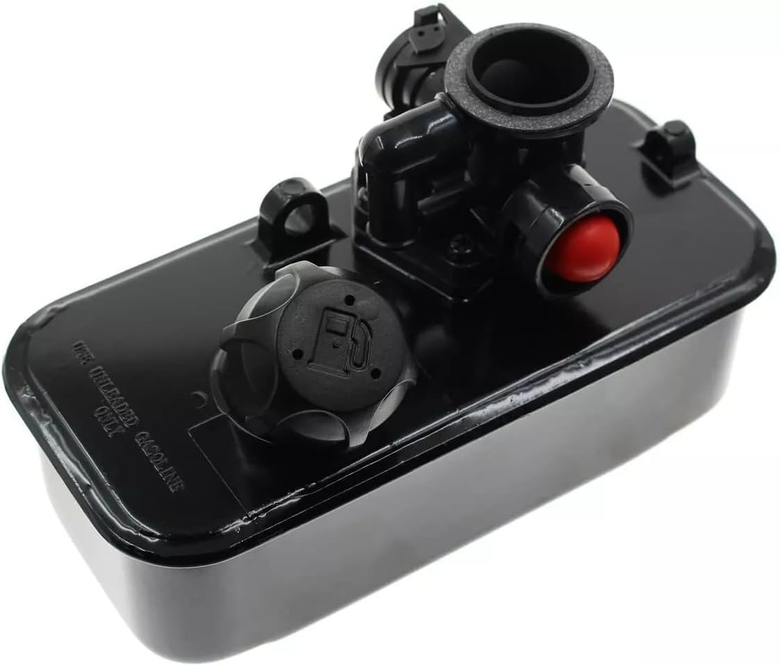 Fuel Gas Tank with Carburetor Assembly Fit for Briggs Stratton 494406, 497619, 498809, 498809A