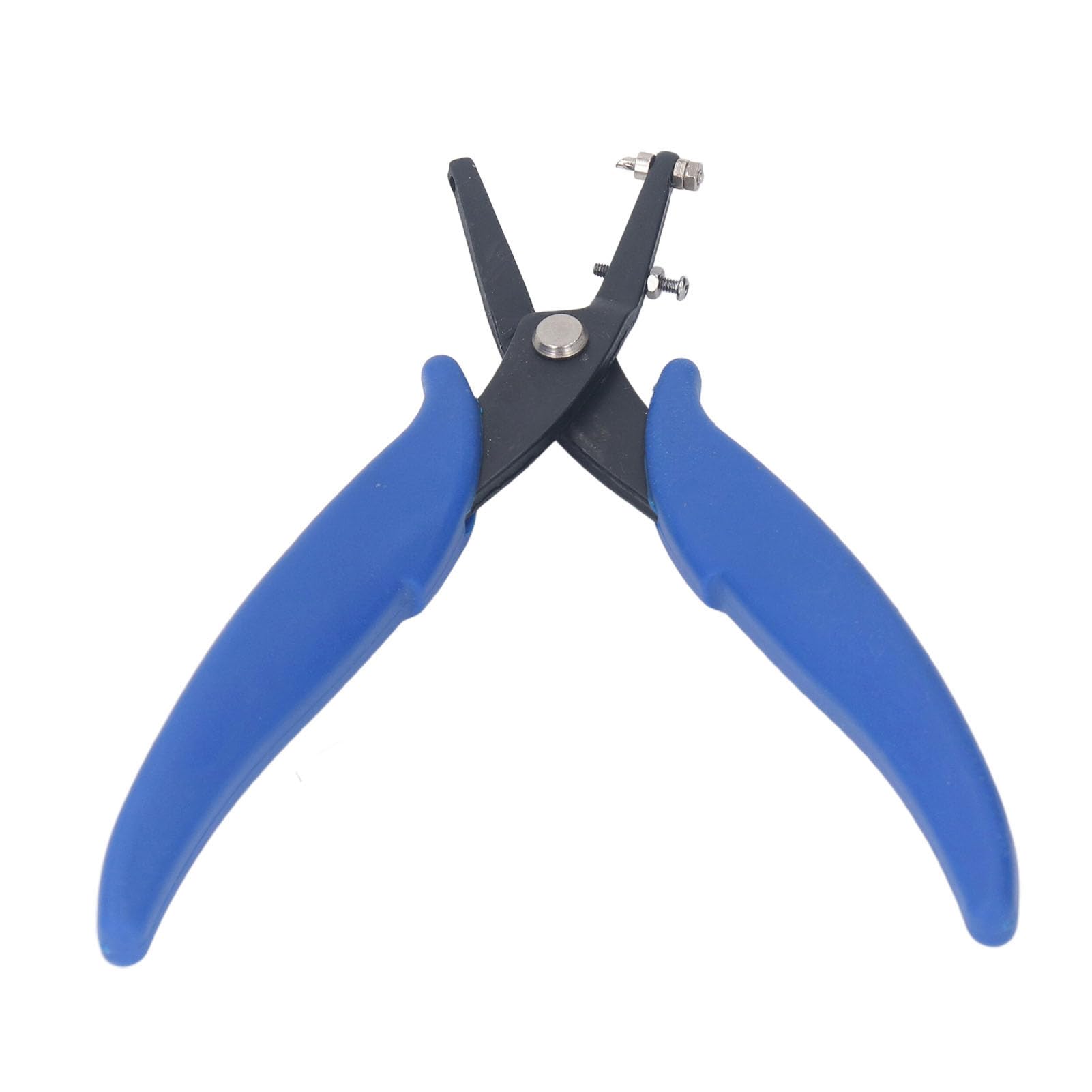 Dziurkacz, Szczypce dziurkujące o średnicy 1,6 mm, narzędzie metalowe z ergonomicznym uchwytem, ​​wyroby rękodzielnicze i jubilerskie