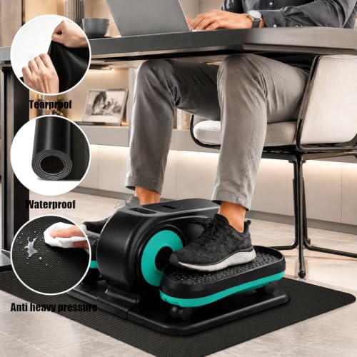 Image of Anti Slip Mat,Anti Vibration Exercise Equipment Mat for Elliptical,Stepper