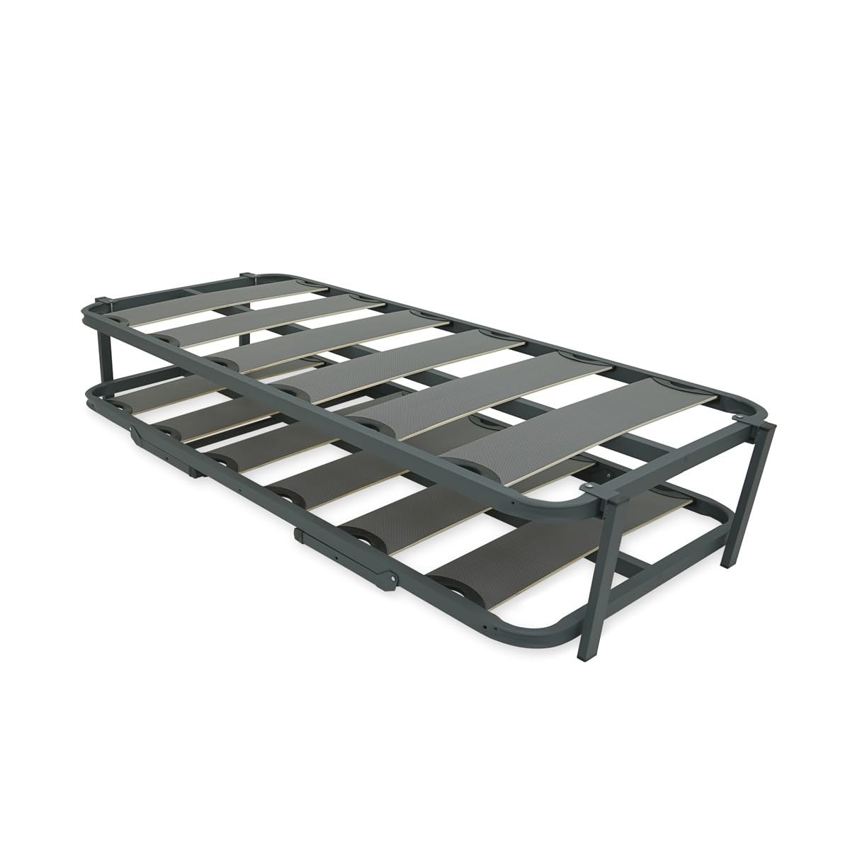 amuéblate online - Cama Canguro Reforzado Completo, Cama Nido Anti-Ruido con 2 Somieres de Láminas Anchas de 90 x 190