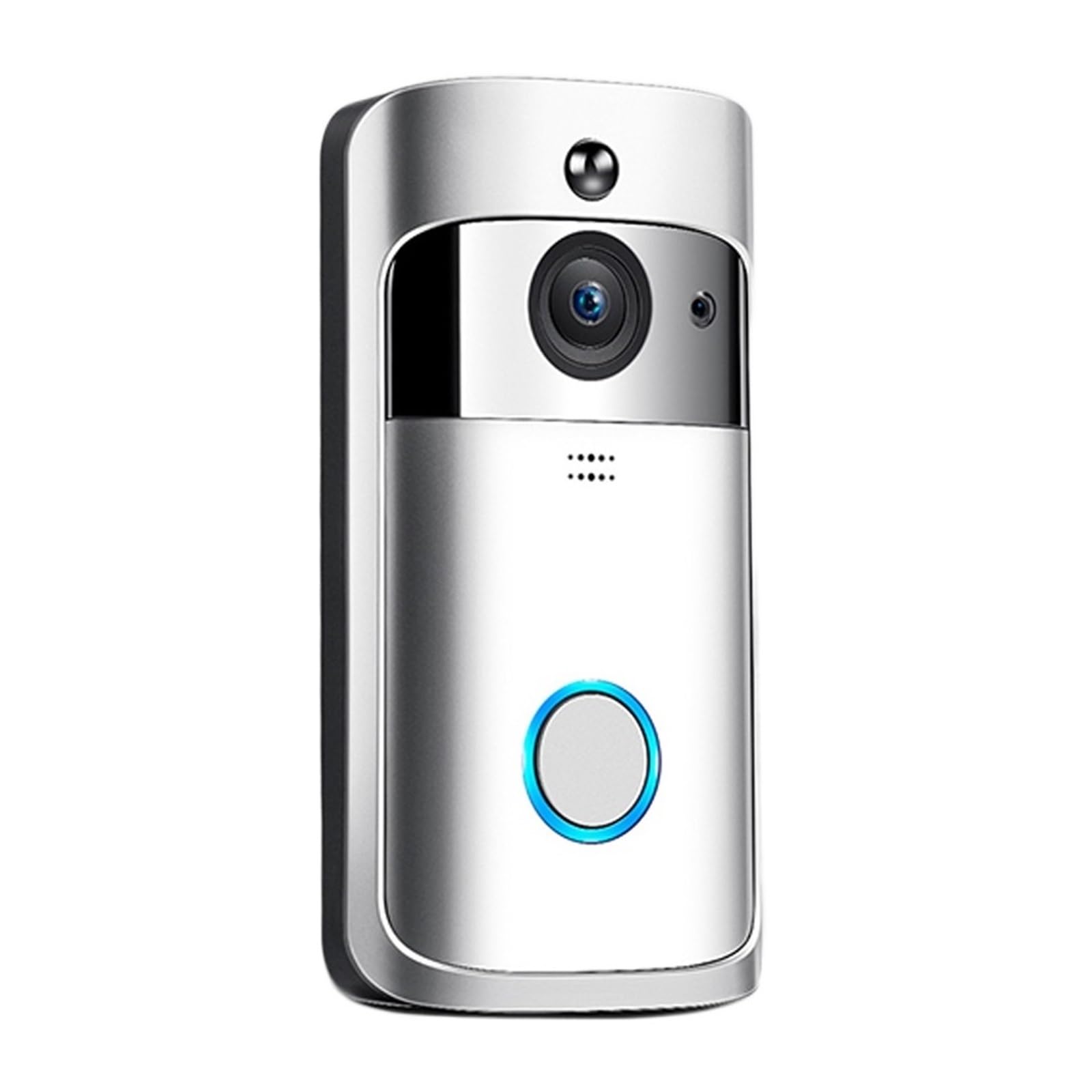Timbre inalámbrico WIFI Inalámbrico Timbre Inteligente Visión Nocturna Voz Video Intercomunicador Timbre PIR Detección De Movimiento Seguridad Puerta Teléfono Cámara para la oficina de la escuela en c