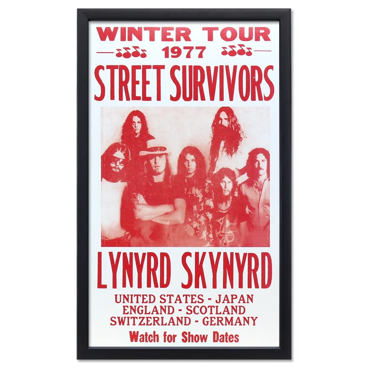 Amazon.co.jp: 額入りバンドポスター LYNYRD SKYNYRD レーナード