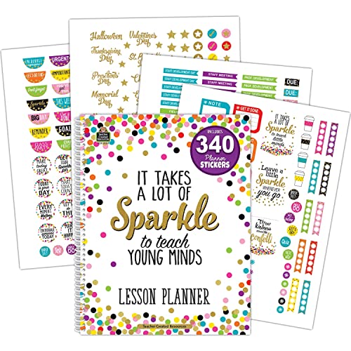 Image of Teacher Created Resources Confetti Lesson Planner (TCR2152)