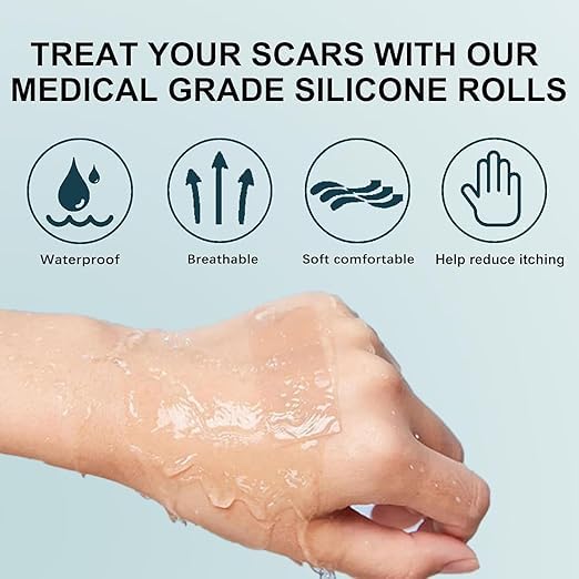 Scar Removal Tape Scar Removal Sheet Strips for C-Section Get Scars Away Painless Reusable
