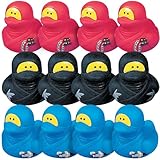 Fun Express Ninja Rubber Ducks - 12 Pieces