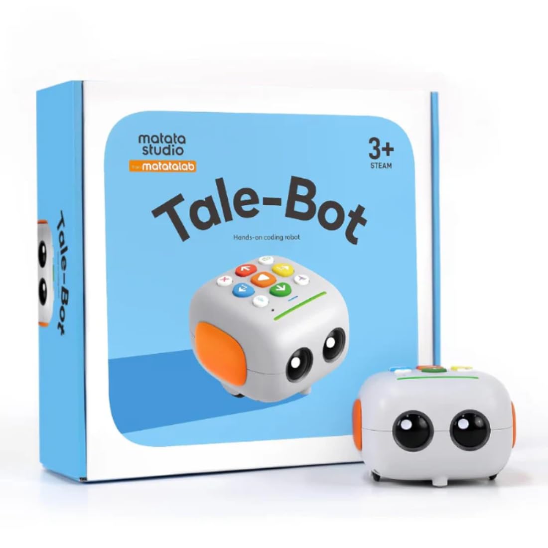 MatataStudio Tale-Bot Early Learning Coding Robot for Kids 3–5, Screen-Free Tale Bot STEM Kit, Computational Thinking Toy with Storytelling, Command Cards & Interactive Maps for Preschool Learning-image-14
