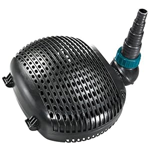 AquaForte Filter-/vijverpomp EC-5000 5 m³/h, opvoerhoogte 3 m, 26 watt