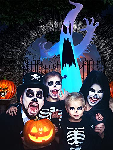 EBANKU 12Ft Halloween Inflatables Ghosts Dekoration mit LED-Lichtern – Ansicht 5
