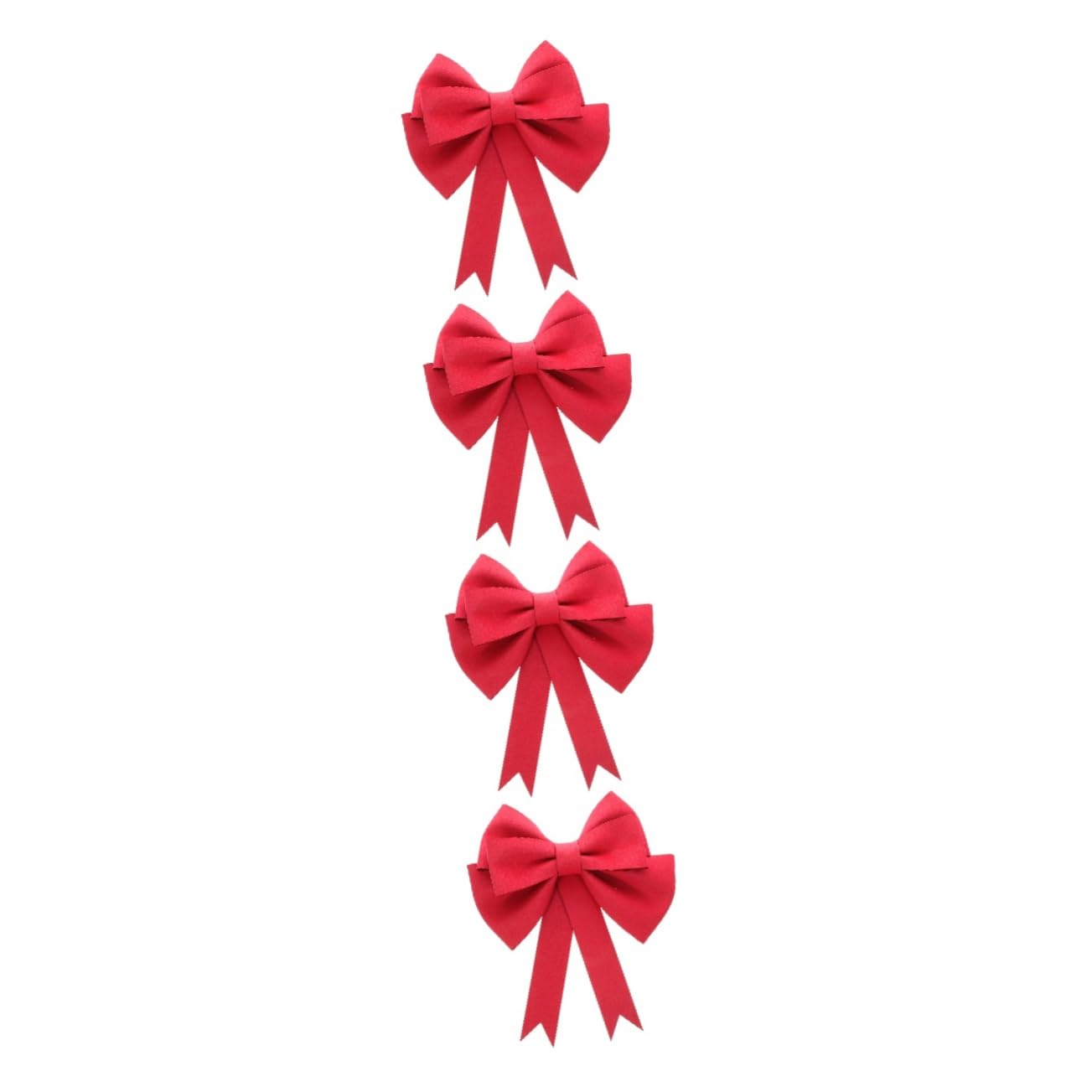 Zerodeko 4 Set di Grandi Fiocchi da Matrimonio per Decorazioni da Appendere alla Parete per Feste di Nozze Grandi Fiocchi Decorativi per Natale 2 Pezzi * 4