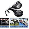 Taekwondo-Kick-Pads-Target-Durable-TKD-Kicking-Targets-Training-Paddles-Double-Strike-Pads-for-Kickboxing-and-Karate-Training-Striking-Pads-Black2-PCS Taekwondo Kick Pads, Target Durable TKD Kicking Targets Training Paddles, Double Strike Pads for Kickboxing and Karate Training Striking Pads (Black,2 PCS)