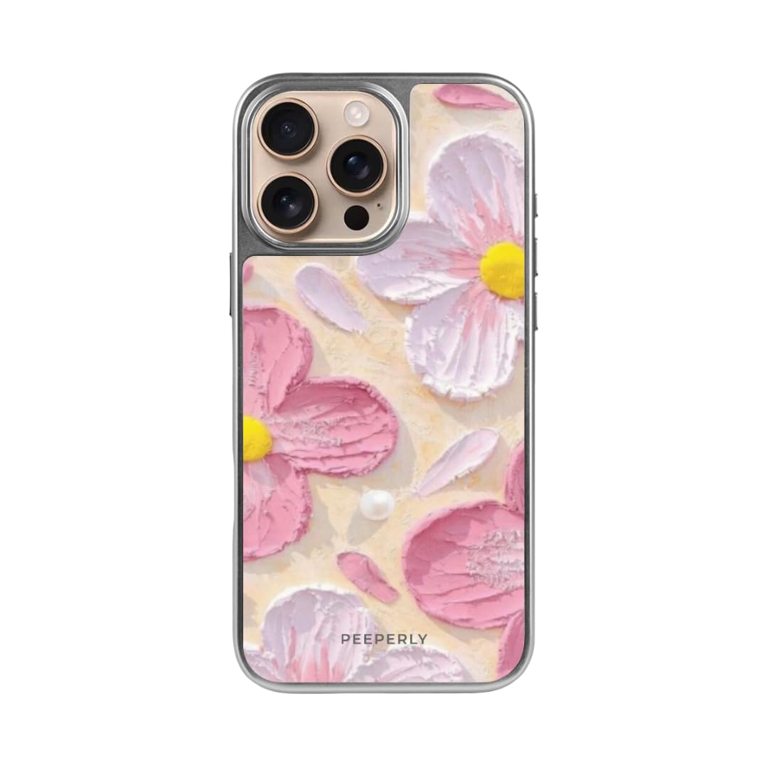 Peeperly Victorian Lace Vogue Case Compatible with iPhone 17 Pro