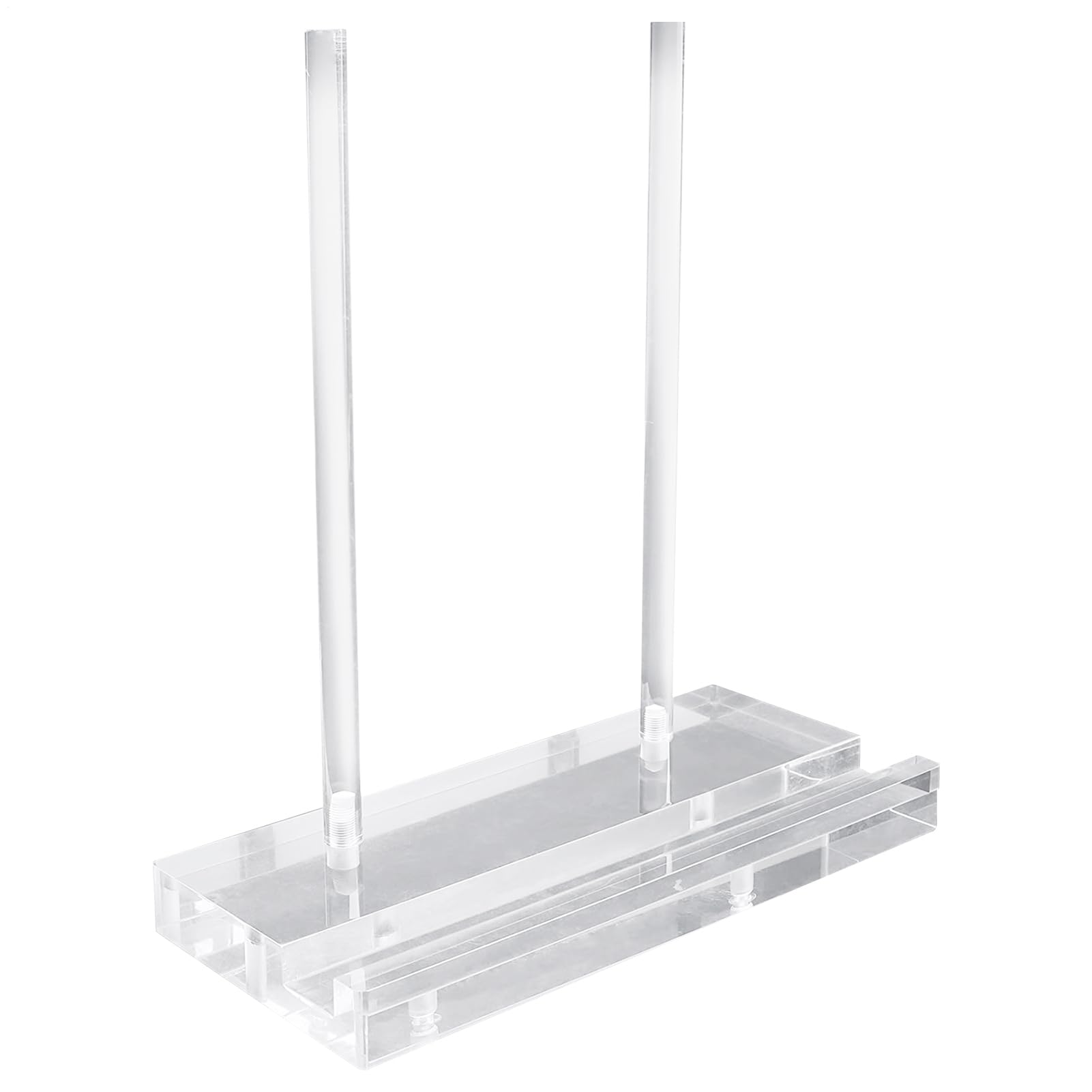 Support de chevalet acrylique transparent moderne pour livre de cuisine