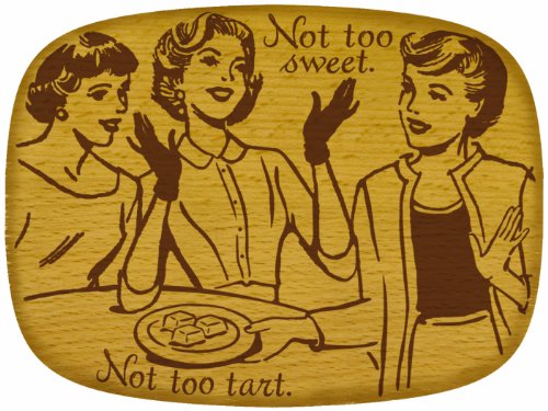 Talisman Designs Pop Art Sweet Beechwood Cheese Board