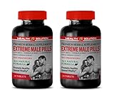 Male Enhancing Pills Increase Size and Girth - Extreme Male Pills - longjack Extract supplemets - 2 Bottles 120 Tablets