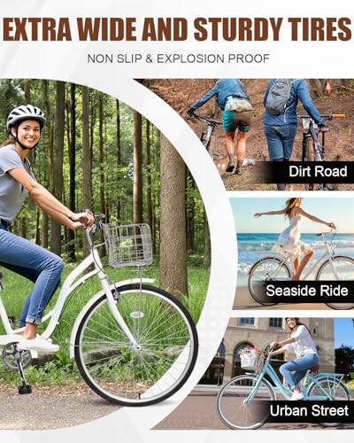 CamPingSurvivals 7-Speed Commuter Bike