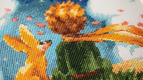 Image of RIOLIS - Dreamers 1861, Cross Stitch Kits 7,87 inch x11,81, Cross Stitch Kits for Beginners & Advanced, Crossstitching Kit Adult, Embroidery Counted Stitching Kit