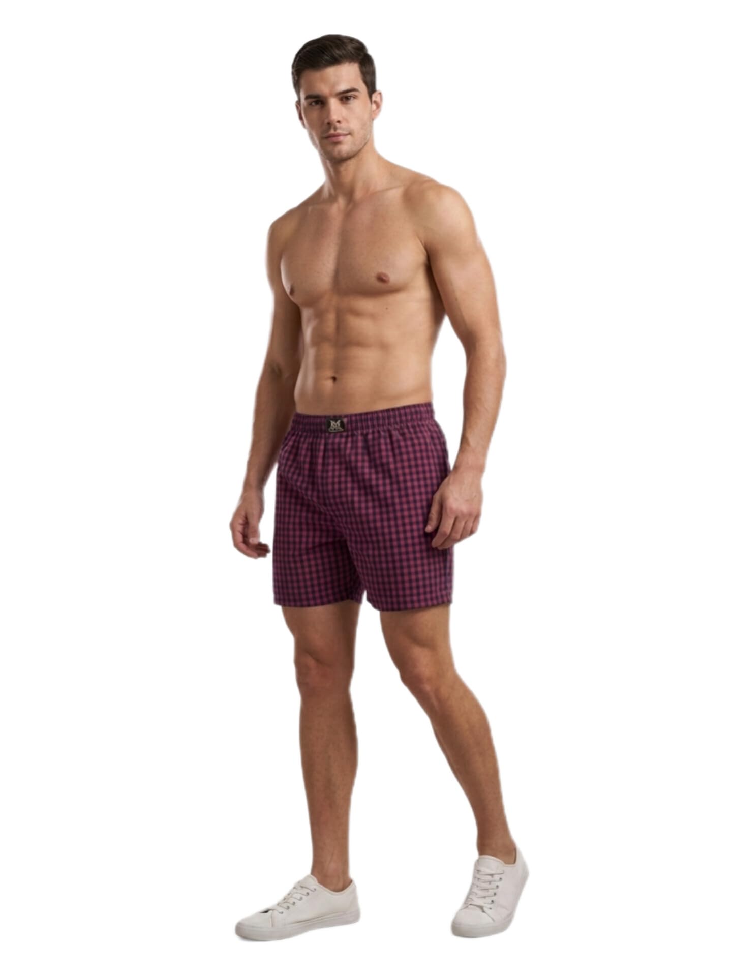 Nomad Knits Men's Boxer Shorts- 100% Cotton Shorts, with Side Pocket and Soft Elastic Waist Band for Comfort Fit.-picture-16