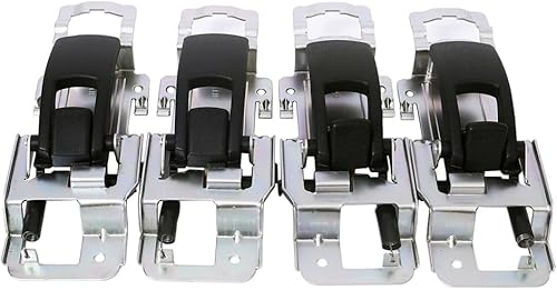 Miniatura 5 de Manija de puerta interior compatible con Torrent 2006-2009, Equinox 2005-2009 Reemplazo # 25897972, 25897973 Juego de 4