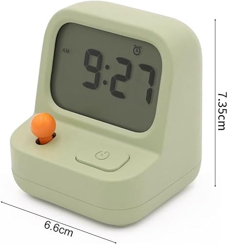 Miniatura 2 de Retro Game Machine Style Digital Alarm Clock with Snooze, Countdown Timer, Adjustable Volume, Backlight for Desk and Bedside