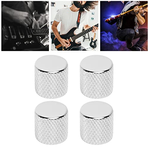 Bouton de Potentiomètre, Bouton de Potentiomètre en Métal Noir 4pcs Large compatibilité Bouton de Commande de Guitare… - Les Beatles, Paul McCartney, John Lennon, RIngo Starr, George Harrison Bouton de Potentiomètre, Bouton de Potentiomètre en Métal Noir 4pcs Large compatibilité Bouton de Commande de Guitare… – Image 8