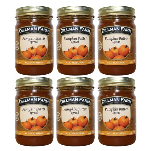 Dillman Farm Pumpkin Butter - Gluten-free, Non-GMO, Kosher, Vegan, Corn