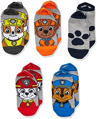 PAW Patrol Boys' Little 5 Pack No Show