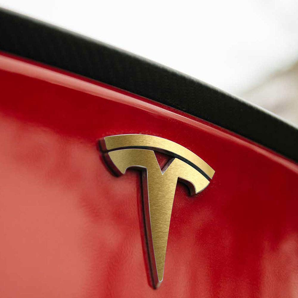 IPGCompatible with Tesla Model 3 Decal (9 Logo Set) Stickers Set Personalize Your Vehicle