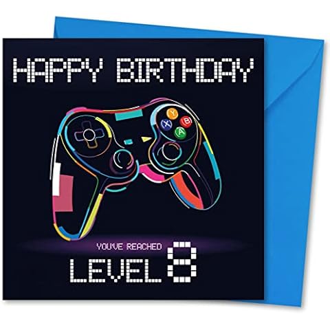 Eco-Friendly Birthday Card Age 8 Cover