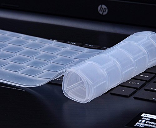 Image of Saco Keyboard Protector Silicone Skin Cover Compatible for Lenovo Thinkpad T490 Series - Launch Year 2021-Transparent