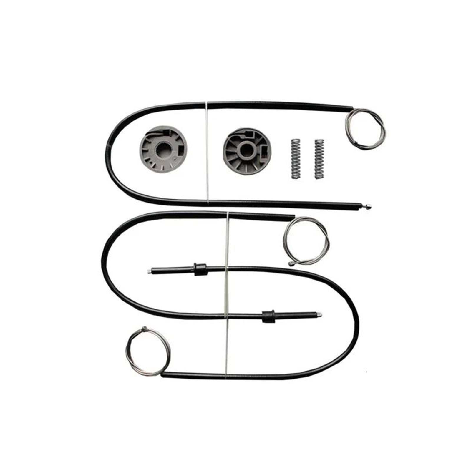 Aptfkec Car Window Levers Front Left Side OSF 2003 2004 2005 for SMART Roadster Window Regulator Repair KIT Glass Regulator