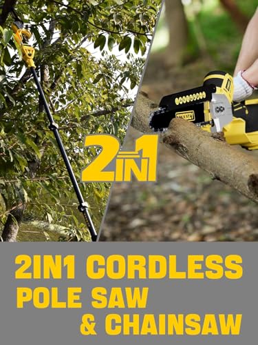 Brushless 2-in-1 Cordless Pole Saw