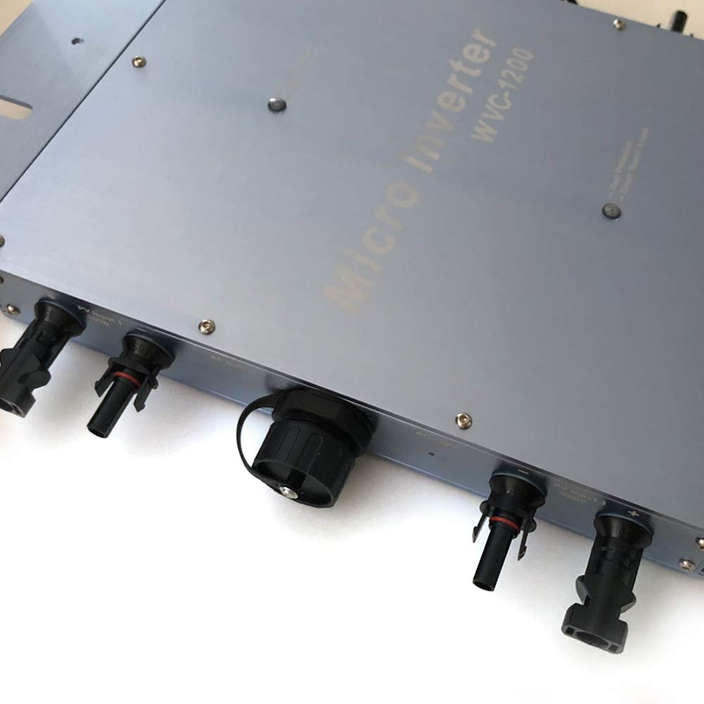 Inverter 1200 W solare microinverter digitale accoppiato a rete solare WVC-1200 IP65 impermeabile