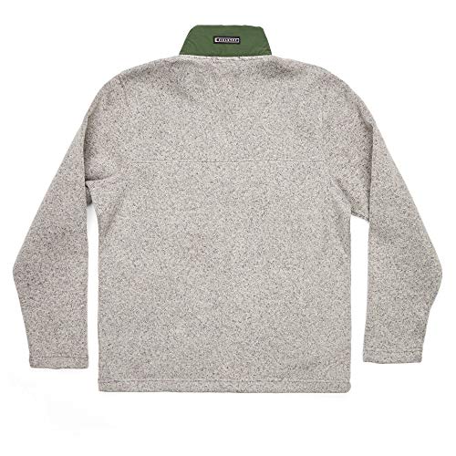Image of Southern Marsh Woodford Full Zip Jacket Light Gray X-Small