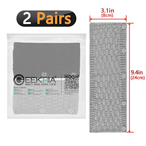 image for Geekria 2 Pairs Headphone Headband Cover Fits Bosë, ÂKG, Sennheíser