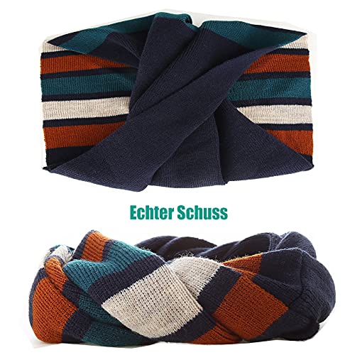 Image of Boys Winter Hat Baby Beanies with Earflap Upgrade Fleece-Lined Skiing Toddler Hat