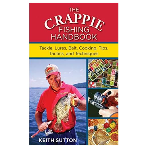Crappie Fishing Handbook: Tackles, Lures, Bait, Cooking, Tips, Tactics, and Techniques