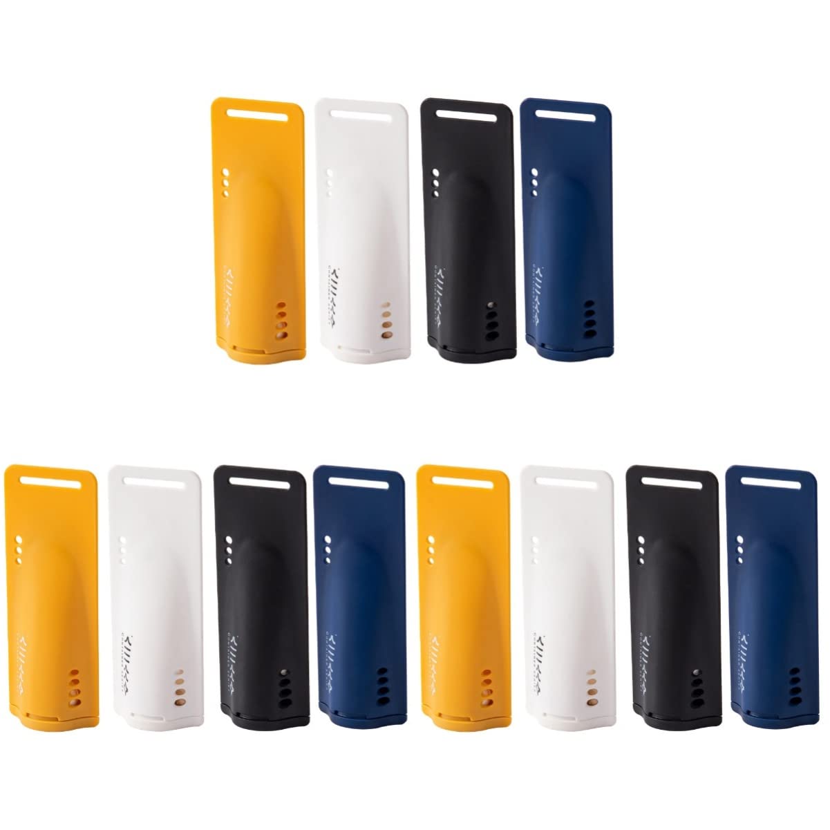 FRCOLOR 12pièces Capsules Désodorisantes Pour Chaussures Élimination Des Odeurs Pour Placard Et Couleurs Jaune Bleu Blanc Noir