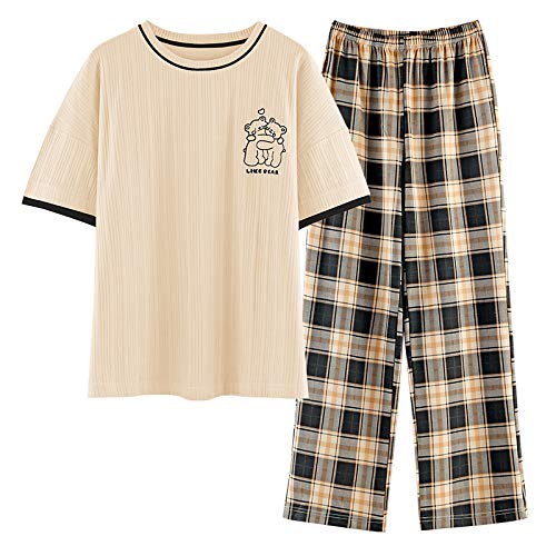 [Unifizz] pW} fB[X   t [EFA  TVc pc ㉺Zbg 2_Zbg 킢   QԒ ɗD z ʋC  ̎q Pajamas for Women 2XL #552_z