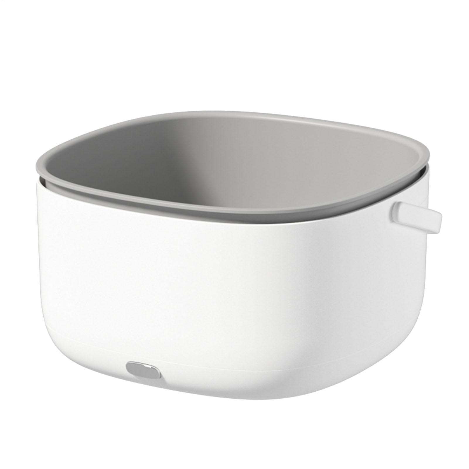 Purificatore di frutta – Cestello per il lavaggio da 25,4 cm, detergente a doppio strato, gadget da cucina senza fili | Stoviglie professionali per la pulizia delle verdure Plus & Efficient Produce