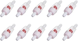 Ankexin Check for Valve for Aquarium One Way Anti-Backflow Fish for Tank Air Pump Supply Accessories Plastic Suitable for 4mm ID