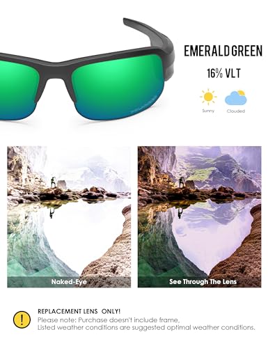 Image of BLAZERBUCK Polycarbonate Replacement Lenses for BOSE Tempo Sunglasses