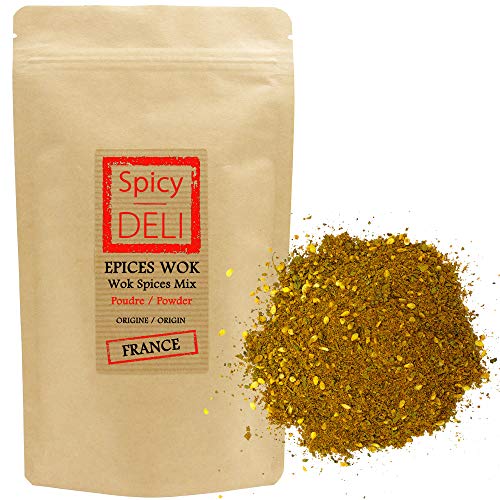 Wok de especias "mezcla" 100 gr "bolsa kraft resellable” Cover