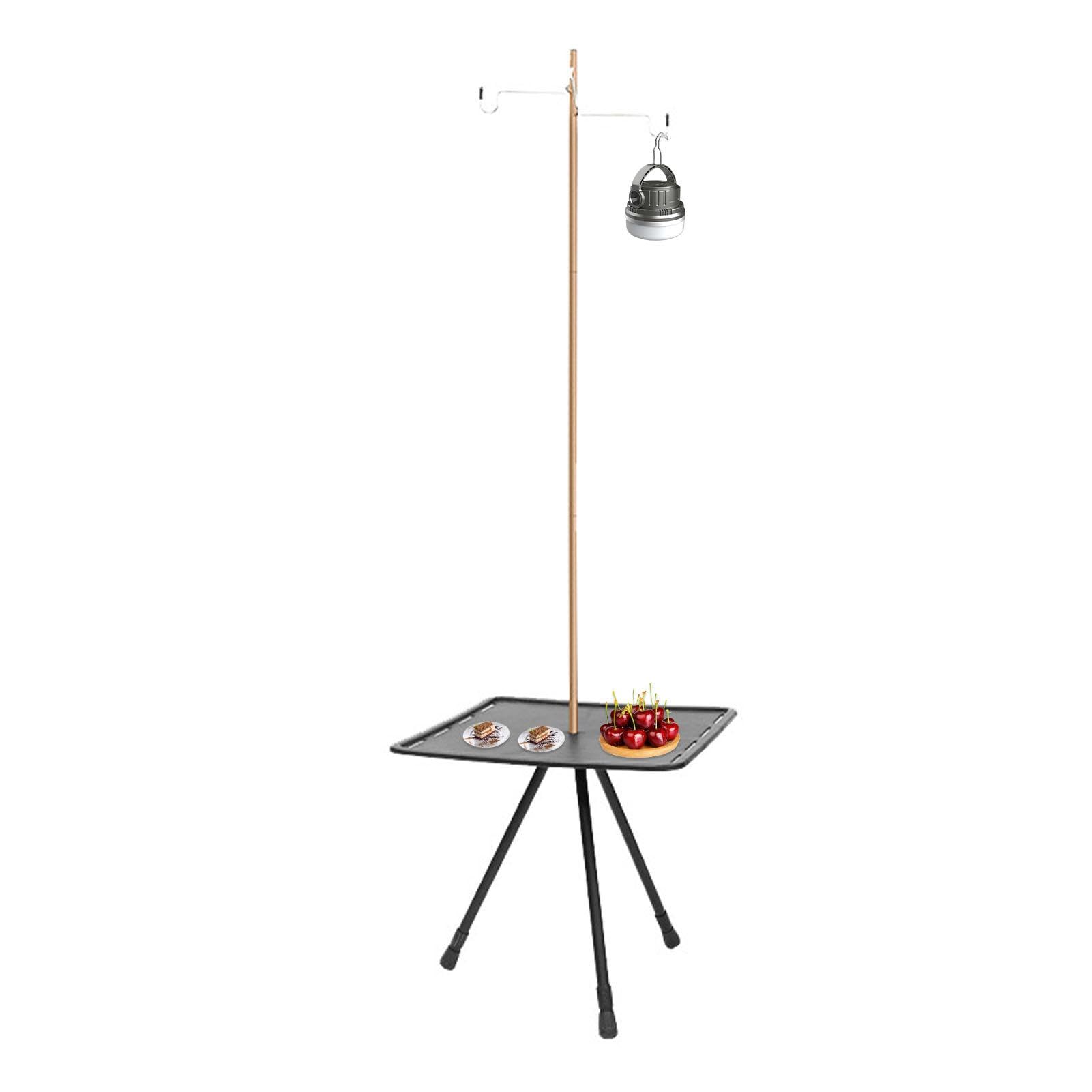 Tavolo pieghevole da spiaggia, tavolini da campeggio portatili con supporto leggero, tavolo da campeggio per esterni, pesca, picnic, barbecue | Tavolo Pieghevole Da Patio Per Campeggio, Picnic, Spiaggia, Escursionismo, Backpacking, , Giardino, Camper, Lag
