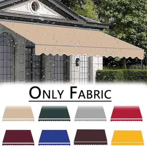 Bâche de rechange pour auvent usé solution ombrage déchiré polyester vert