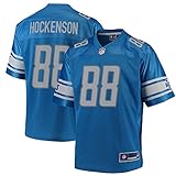 NFL PRO LINE Youth T.J. Hockenson Blue Detroit Lions Player Jersey