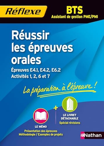 Réussir les épreuves orales BTS AG PME PMI