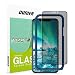 OUNIER for iPhone X Xs 28° True Privacy Screen Protector [Full Coverage] Anti-Spy Tempered Glass Screen Protector for iPhone Xs X, Case Friendly Compatible with Apple iPhone 10 Screen Protector [5.8"]