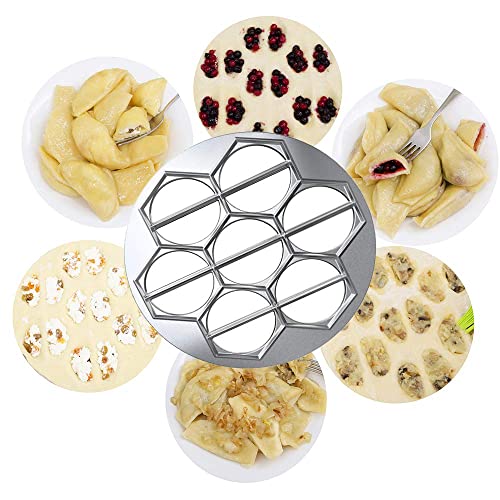 Dumpling Maker – Aluminum Vareniki And Dumpling Mold - Russian Ukraine Vareniki Pelmeni Ravioli Metal Mold - Dumplings Ravioli Vareniki Maker Machine –Vareniki Ravioli Pierogi Form – 1306476 #TOP7