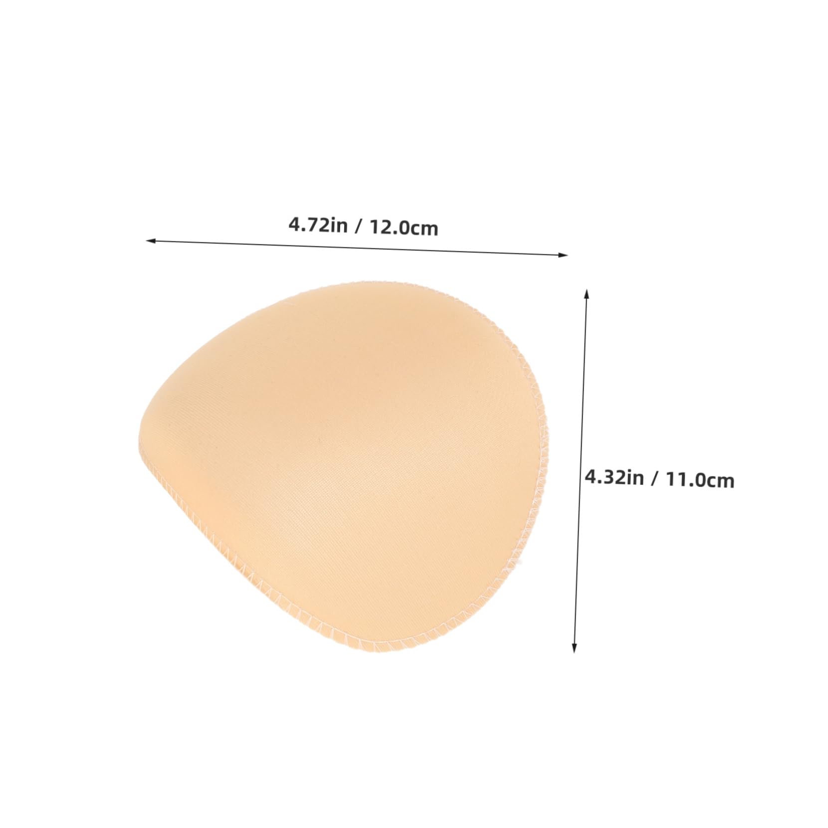 CONGARTENO Foam Shoulder Pads Breathable Sponge Shoulder Pads Shoulder Pads for Jacket Set-in Shoulder Pads for Women Non-slip Shoulder Padding