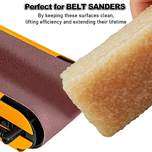 Schleifband Reinigungsblock 150 x 75 x 22mm Griptape Cleaner Schleifbandreiniger Schleifpapier Reinigungsblock für Bandschleifer Stationaer Band Scheiben Schleifer